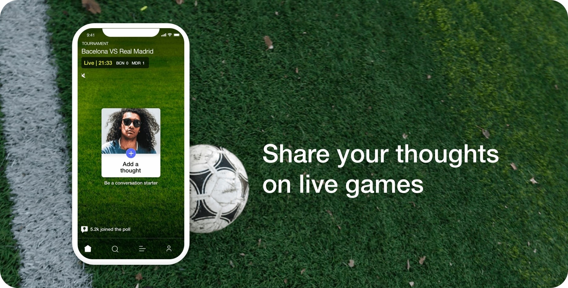 ScoreBaba live game commentary screen: Share your thoughts on live games.